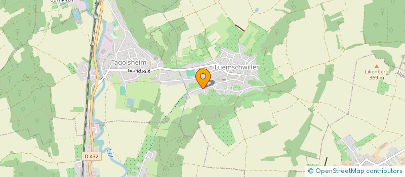 localisation de l'entreprise CAPUMAE  LUEMSCHWILLER