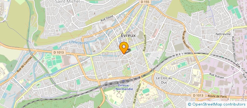 localisation de l'entreprise CAPUOLA à EVREUX