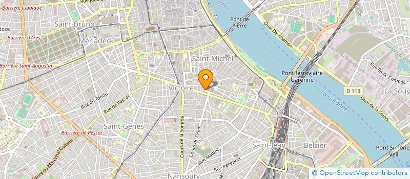 localisation de l'entreprise CAPUSANOU  BORDEAUX