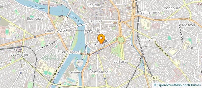 localisation de l'entreprise CAPUSTAN IMMO à TOULOUSE
