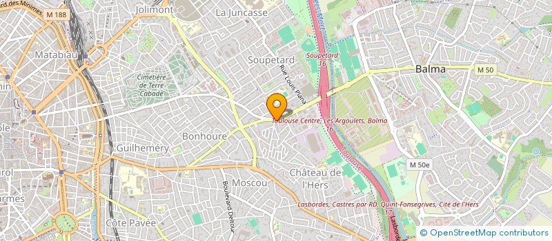 localisation de l'entreprise CAPVALIM  TOULOUSE