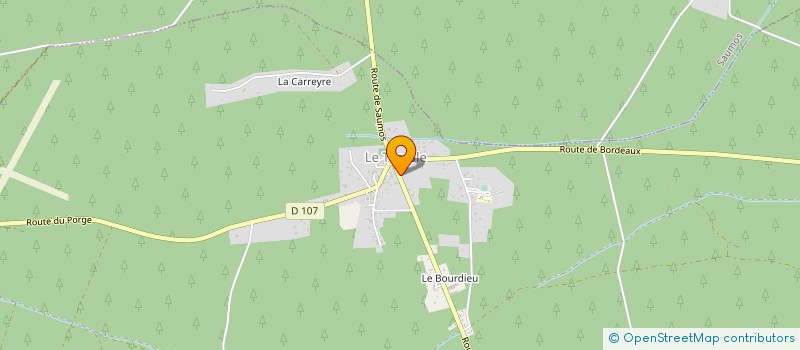 localisation de l'entreprise CAPVALORISATION  LE TEMPLE