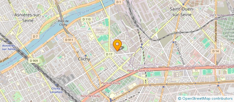 localisation de l'entreprise CAPVALUE ANALYTICS à CLICHY