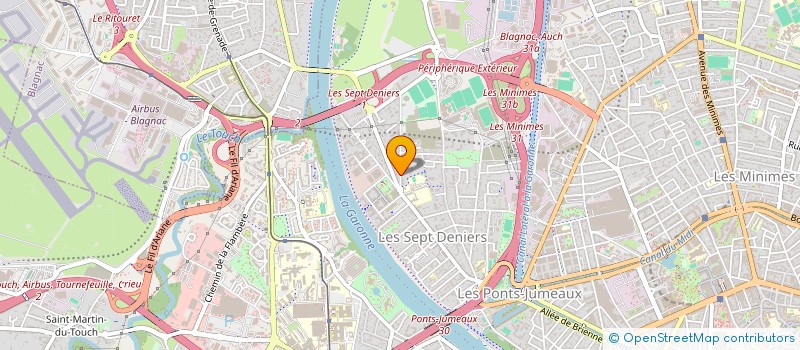 localisation de l'entreprise CAPVEZ à TOULOUSE