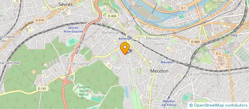 localisation de l'entreprise CAPVIM FINANCES à MEUDON