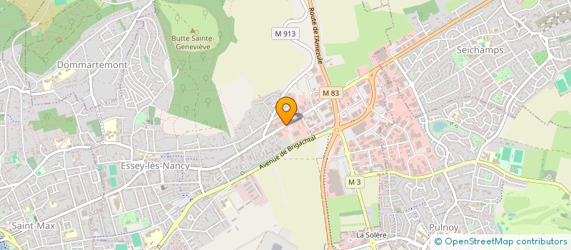 localisation de l'entreprise CAPVISIO  ESSEY-LES-NANCY