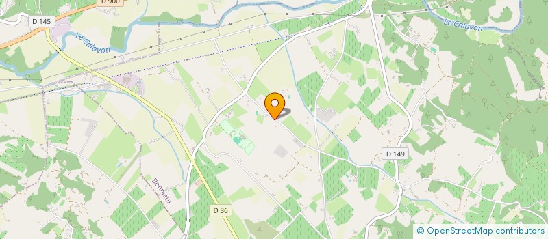 localisation de l'entreprise CAPVMG à BUOUX