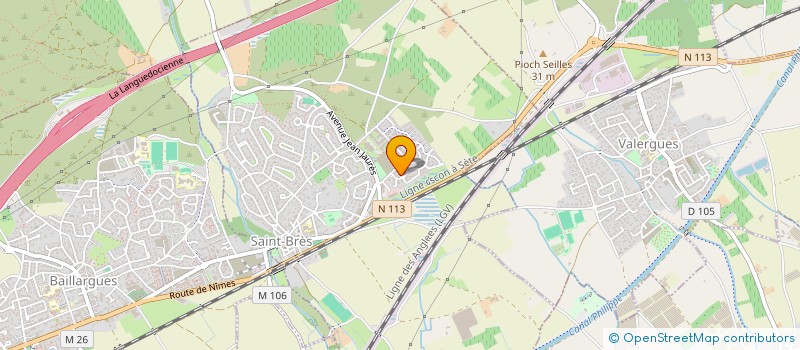 localisation de l'entreprise CAPWISE  SAINT-BRES