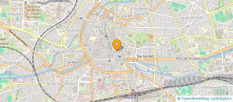 localisation de l'entreprise CAPY 50  RENNES