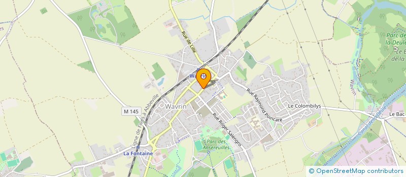 localisation de l'entreprise CAPY  WAVRIN