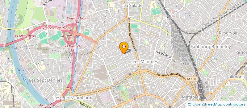 localisation de l'entreprise CAPY COMPAGNIE à TOULOUSE