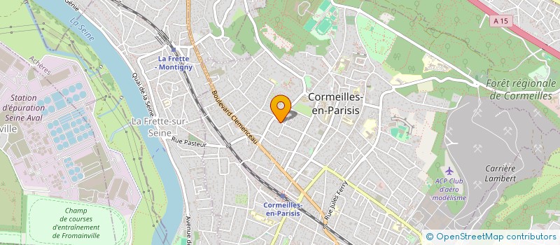 localisation de l'entreprise CAPYAK  CORMEILLES-EN-PARISIS