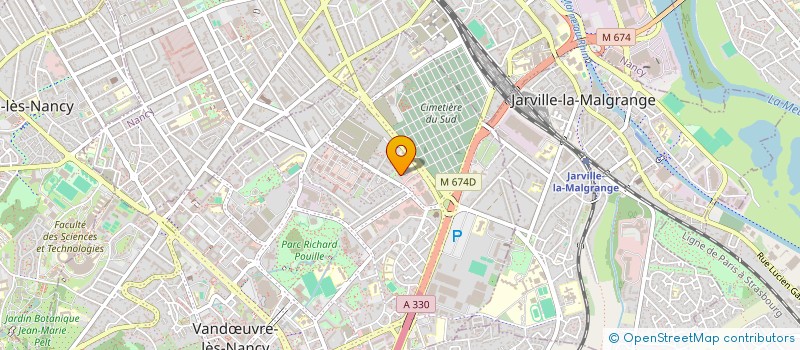 localisation de l'entreprise CAPYBARA EVENT'  VANDUVRE-LES-NANCY