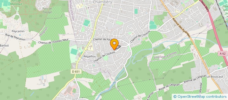 localisation de l'entreprise CAPYMMO  VILLENAVE-D'ORNON