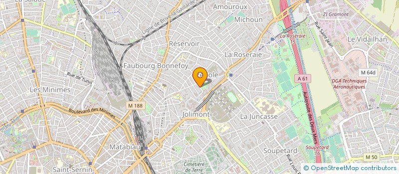 localisation de l'entreprise CAPYTOOLS à TOULOUSE