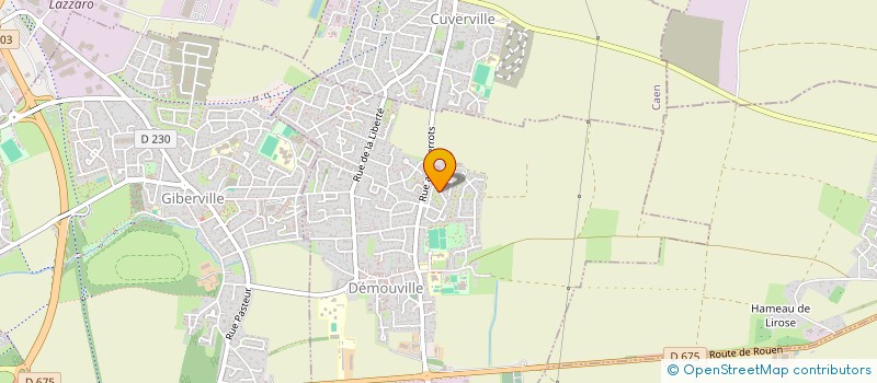 localisation de l'entreprise CAR 14  DEMOUVILLE