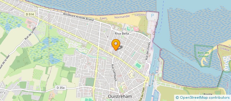 localisation de l'entreprise CAR  OUISTREHAM