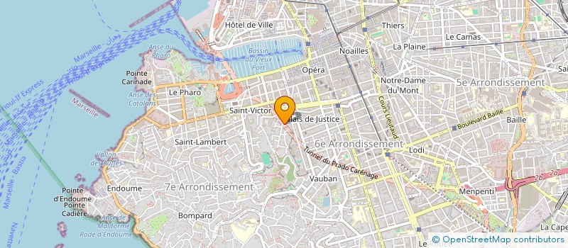 localisation de l'entreprise CAR à MARSEILLE