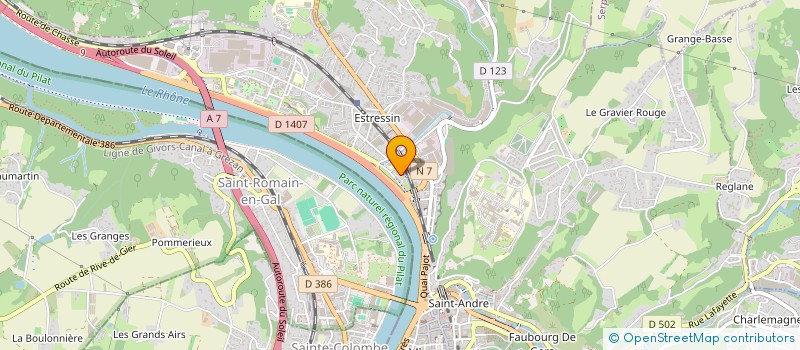 localisation de l'entreprise CAR ALTITUDE  VIENNE