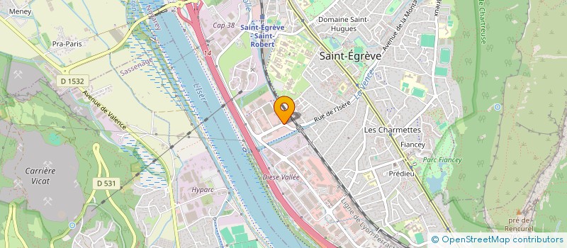 localisation de l'entreprise CAR-AM  SAINT-EGREVE