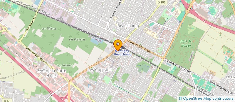 localisation de l'entreprise CAR AND DRIVER  MONTIGNY-LES-CORMEILLES