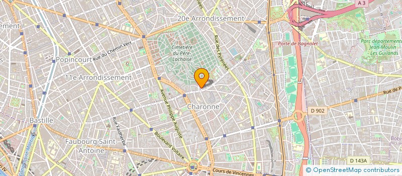 localisation de l'entreprise CAR AND SERVICE  PARIS