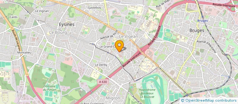 localisation de l'entreprise CAR.ART DESIGN  EYSINES