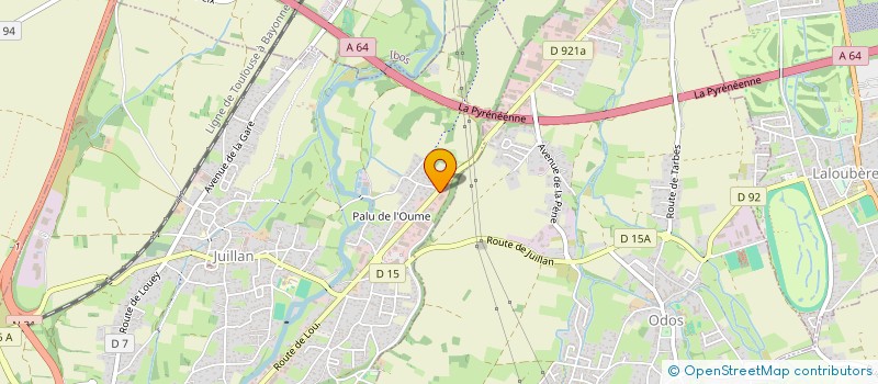 localisation de l'entreprise CAR AUTO 65  JUILLAN