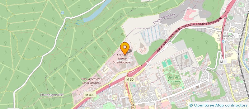 localisation de l'entreprise CAR AVENUE BAYERN NANCY  MAXEVILLE