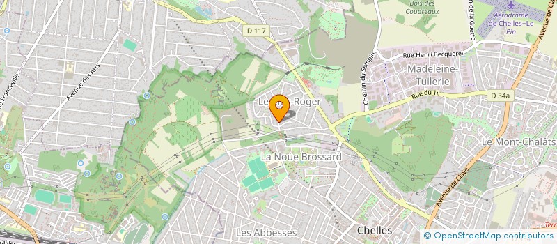 localisation de l'entreprise CAR & B  CHELLES