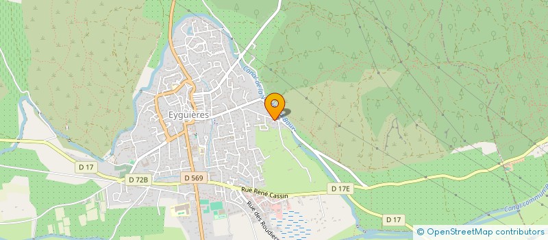 localisation de l'entreprise CAR&BUS INNOV' à EYGUIERES