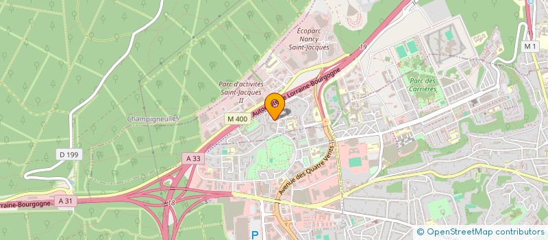 localisation de l'entreprise CAR CITY  MAXEVILLE