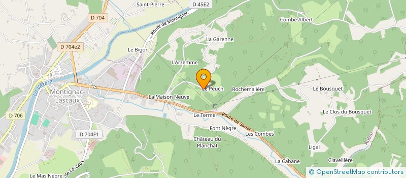 localisation de l'entreprise CAR CLE PERIGUEUX à AUBAS