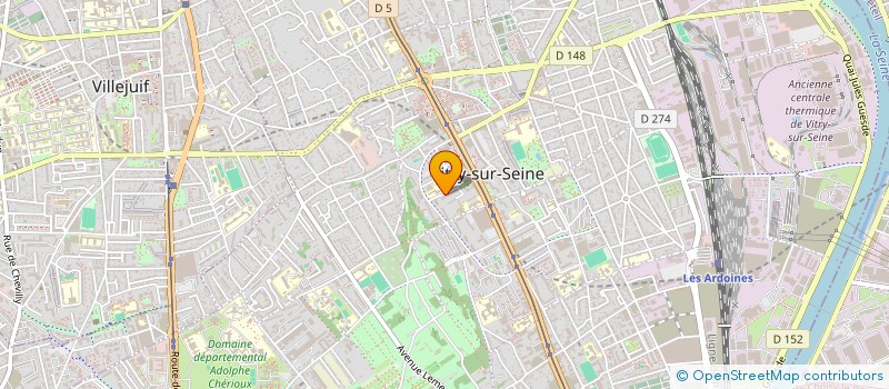 localisation de l'entreprise CAR CLEANER SERVICE à VITRY-SUR-SEINE