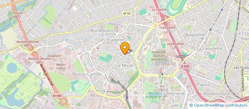 localisation de l'entreprise CAR'COMM  TOULOUSE