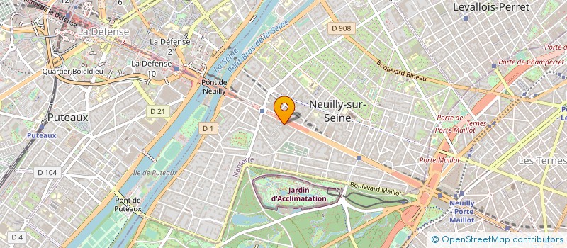 localisation de l'entreprise CAR CONSTRUCTIONS à NEUILLY-SUR-SEINE