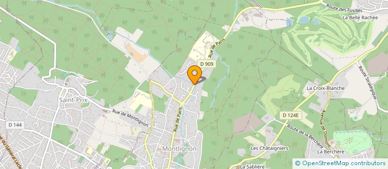 localisation de l'entreprise CAR CONTACT  LE MESNIL-AUBRY