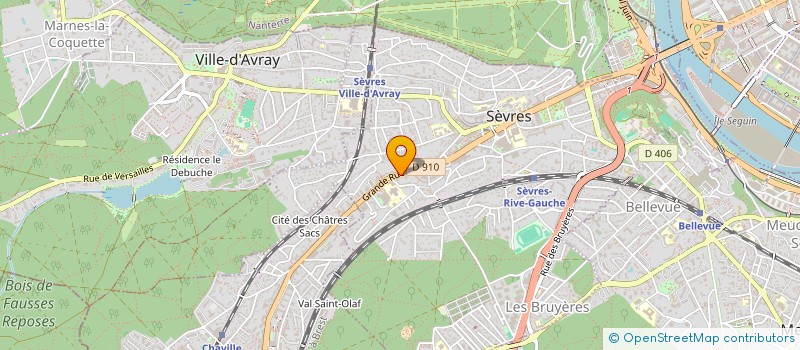 localisation de l'entreprise CAR DISCOUNT 92 à SEVRES