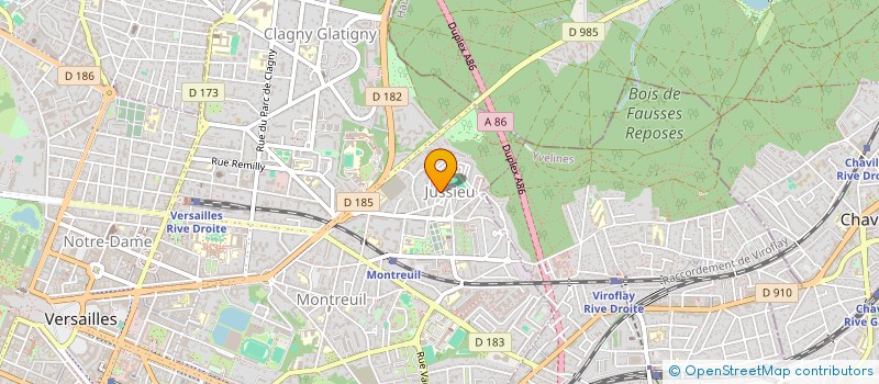 localisation de l'entreprise CAR & DRIVER à VERSAILLES