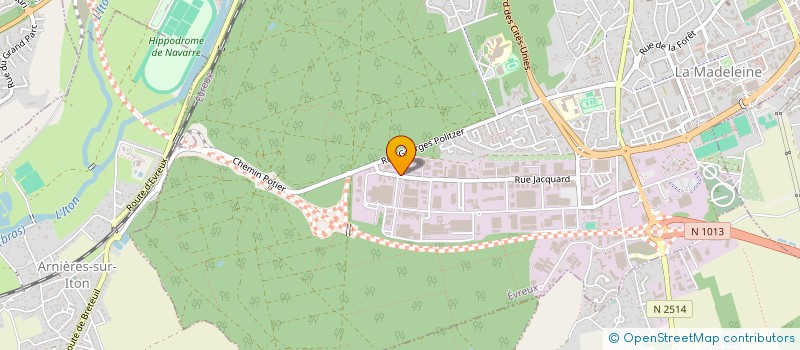 localisation de l'entreprise CAR & DRIVER à EVREUX