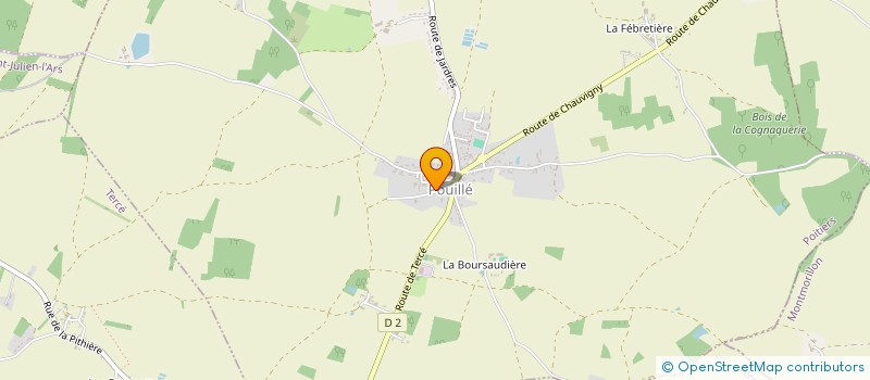 localisation de l'entreprise CAR'EDUC & CO  POUILLE