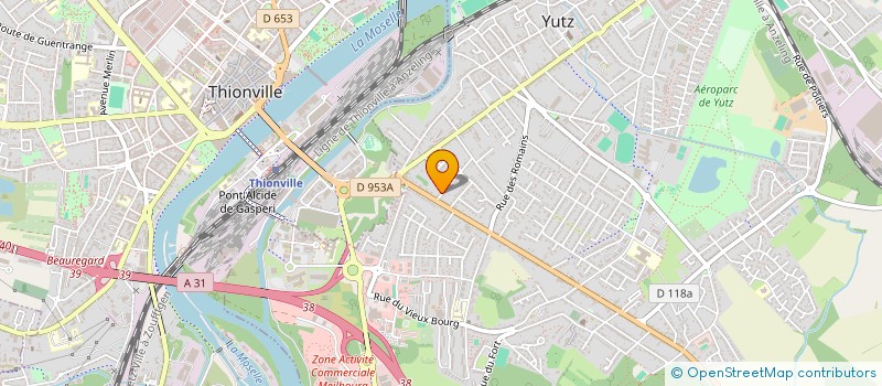 localisation de l'entreprise CAR ET NATURE  YUTZ