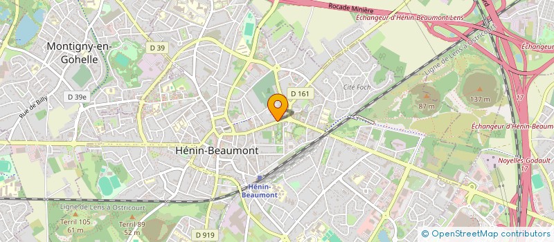 localisation de l'entreprise CAR EXCELLENCE à HENIN-BEAUMONT