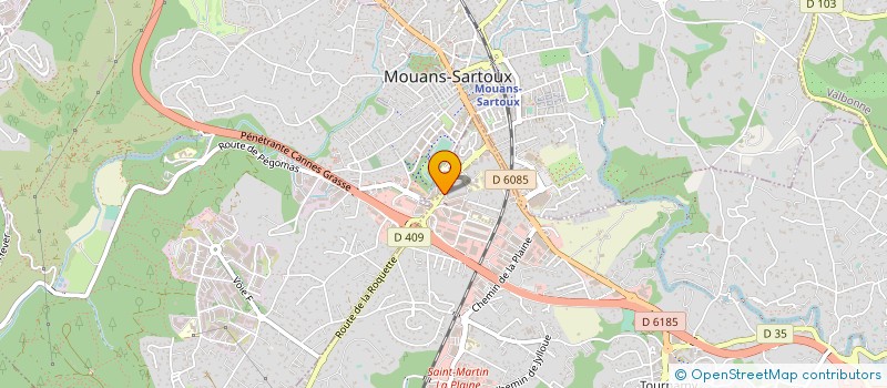 localisation de l'entreprise CAR FIELD à MOUGINS