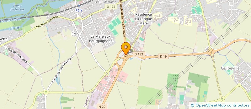 localisation de l'entreprise CAR FITNESS à AVRAINVILLE