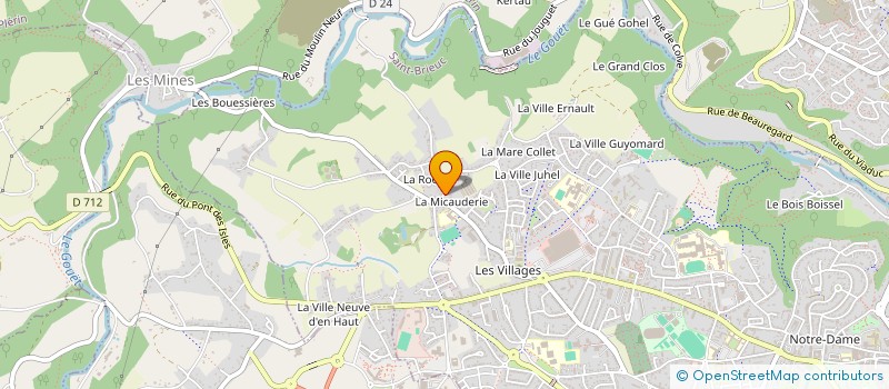 localisation de l'entreprise CAR FOR YOU à SAINT-BRIEUC