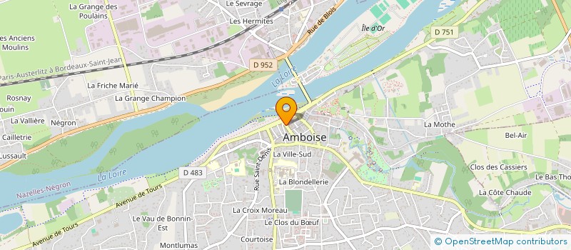 localisation de l'entreprise CAR-FOUR IMMO à AMBOISE