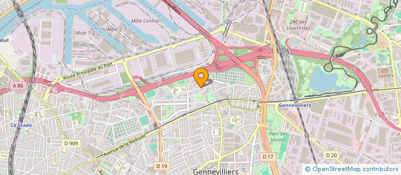 localisation de l'entreprise CAR FULL DRIVER à GENNEVILLIERS