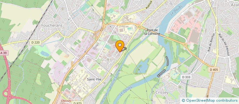 localisation de l'entreprise CAR GO à DOLE
