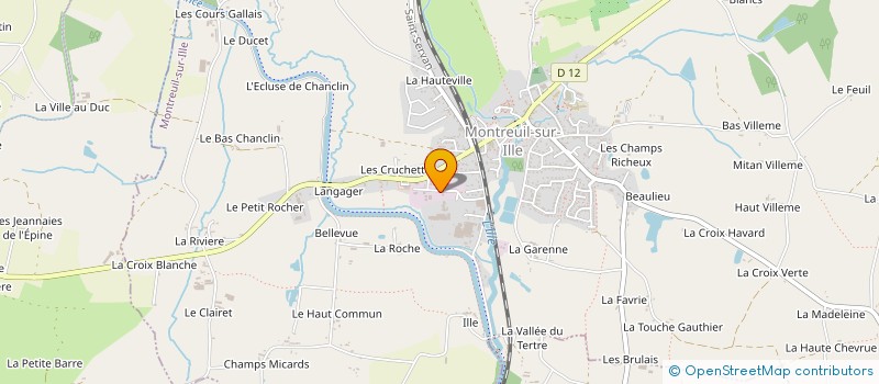 localisation de l'entreprise CAR GREEN 35  MONTREUIL-SUR-ILLE